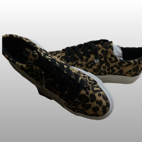 Lamo Amelie Cheetah Animal Print Fashion Platform Sneakers Size 9 NIB - Picture 5 of 9